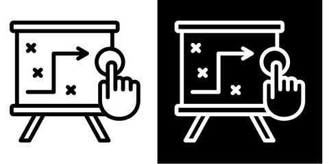 Plan Activation  Icon Set White Mix Style Collection  © ArtMatrix Studio