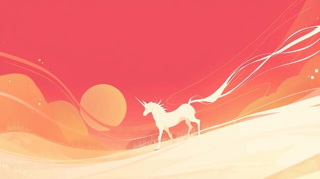 年賀状のイラスト素材_午年(2026)