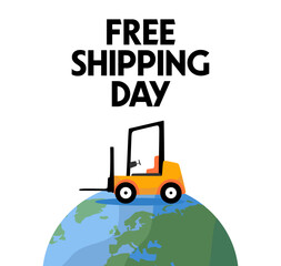 free shipping day for all customers