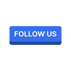Blue Follow Us Call to Action Button