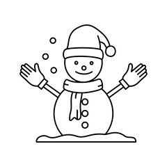 Snowman Icon