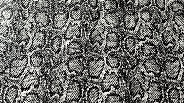 Gray snake skin background.animalistic fashion prints. 4k footage