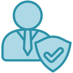 Obraz premium Integrity Mini Illustration Icon. Use For Modern Concept, Print, Ui, Ux Kit, Web And App Development. Vector Related To Business Finance, Management And More
