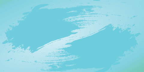 Abstract watercolor background hand-drawn on paper. Volumetric smoke elements. Blue-Green color. For design, web, card, text, decoration, surfaces.