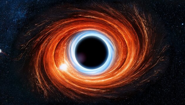 Exploring The Depths Of A Cosmic Black Hole In Vivid Detail
