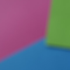 Una toma de cerca de un fondo abstracto de varios colores con un degradado ligero desenfocado