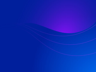 Vibrant Abstract Gradient Background with Soft Blurred Shapes in Blue and Purple