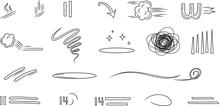 Diverse outline emoji icon set illustrating various human emotions and facial expressions for digital communication and social media platforms