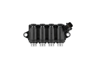 Fuel rail automotive engine part that distributes fuel to individual fuel injectors