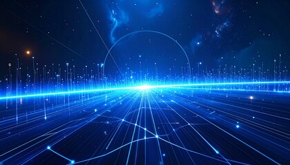 Digital Frontier Data Streams Across a Cosmic Landscape