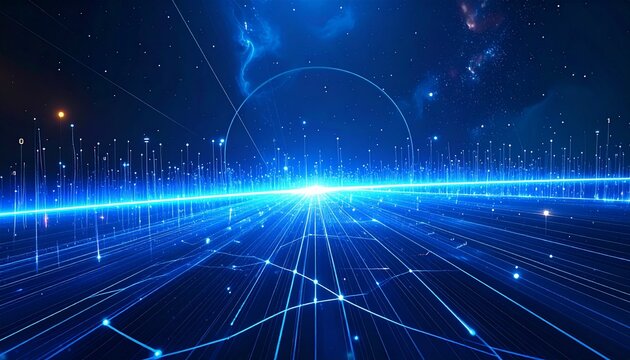 Digital Frontier Data Streams Across a Cosmic Landscape