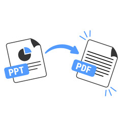 ppt to pdf illustration for ui design and web design