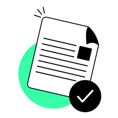 conversion complete illustration for ui design and web design