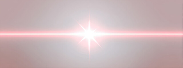 Bright starburst effect on soft pink background creates serene and calming atmosphere. light radiates outward, enhancing overall aesthetic appeal