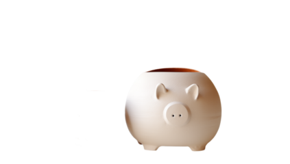 Saving Money Piggy Bank Investment Growth Future Finance on transparent background png