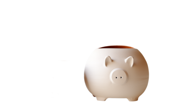 Saving Money Piggy Bank Investment Growth Future Finance on transparent background png