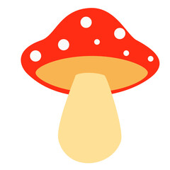 mushrom doodle for illustration