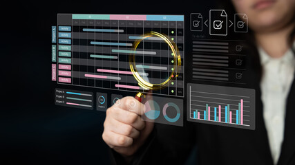 Comprehensive project management dashboard integrates scheduling, progress tracking, and performance analytics to improve workflow efficiency and enhance team collaboration. Parse