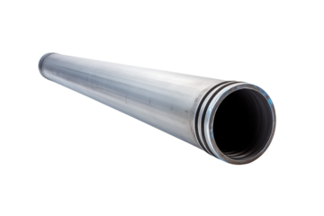 Industrial Metal Pipe - Construction & Engineering Element on transparent background png