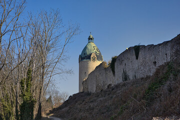 Schloss Neuenburg Freyburg (Unstrut) | Romanische Doppelkapelle | Historische Burg Saale-Unstrut | Thüringer Wartburg, Freyburg, Sachsen Anhalt, Deutschland