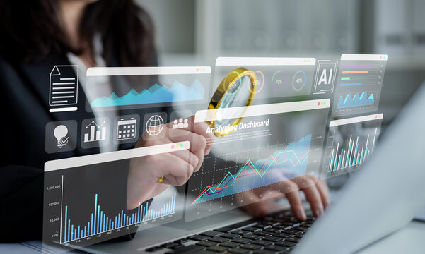 Data dashboard helps track business performance, identify trend patterns, and optimize strategic decision making for sustainable growth Parse - Powered by Adobe