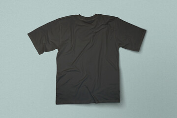 Black Oversized T-shirt Mockup