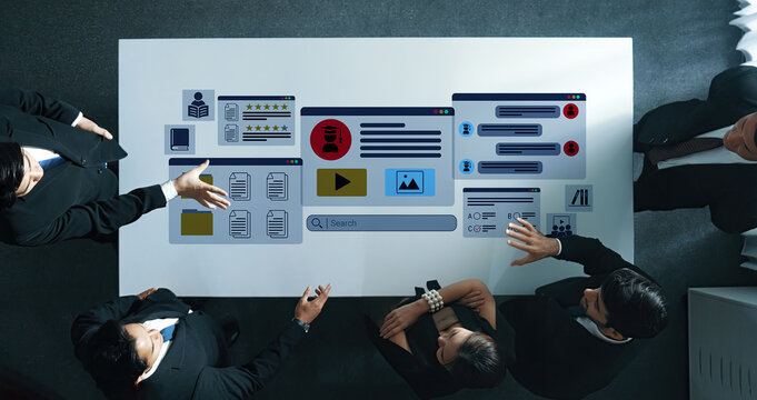 E-learning dashboard with student profiles, lesson ratings, and course content organization for online education Parse