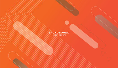 Abstract geometric design with muted pill shapes on orange backdrop. Ideal for medical presentations, website banners, or marketing materials.