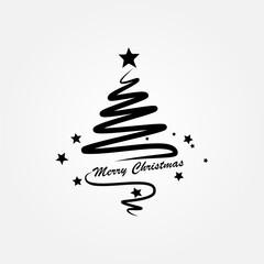 christmas tree icon symbol illustration vector eps10 logo template design pattern seamless bright minimal design flat design realistic style simple design modern design