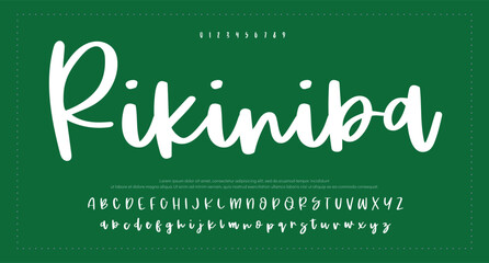 Best Alphabet Barber Amazing Script Signature Logotype Font lettering handwritten