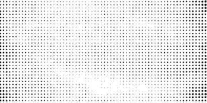 Halftone gradient. Dotted gradient, smooth dots spraying and halftones dot background seamless horizontal geometric pattern vector template set