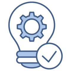 solution Blue Icon