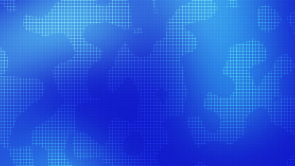 Blue Grid Line Abstract Background with Soft Digital Gradient Design