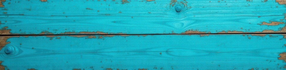 Distressed blue-turquoise wood grain, weathered texture, texture, rustic