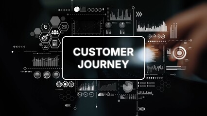 Comprehensive Analysis of Customer Journey Mapping with Data Visualization Elements for Business Insights. Asymptotic smart data analytic.