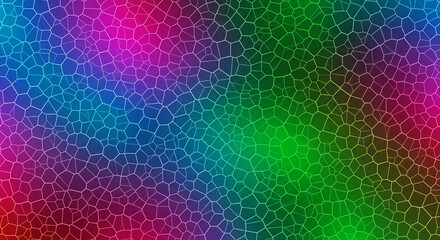 Vibrant colorful mosaic with a modern geometric pattern for unique backgrounds and stylish designs, perfect for adding a pop of color to any project