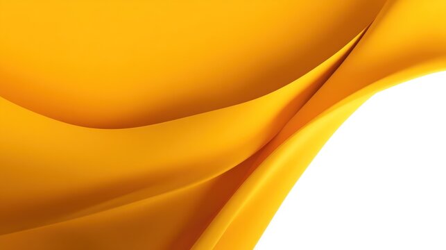 Abstract orange and white geometric shapes on a white background with a subtle gradient effect.