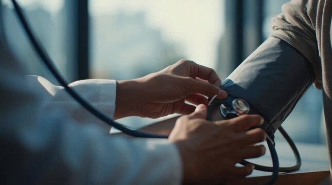 Bp Patient Blood Pressure Examination and Health Check