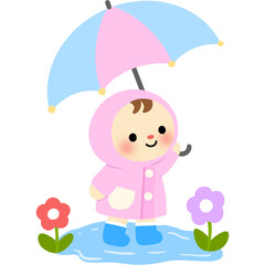 Baby Shower Rainy PNG