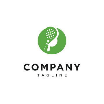 Letter O Paddle Logo Icon Vector