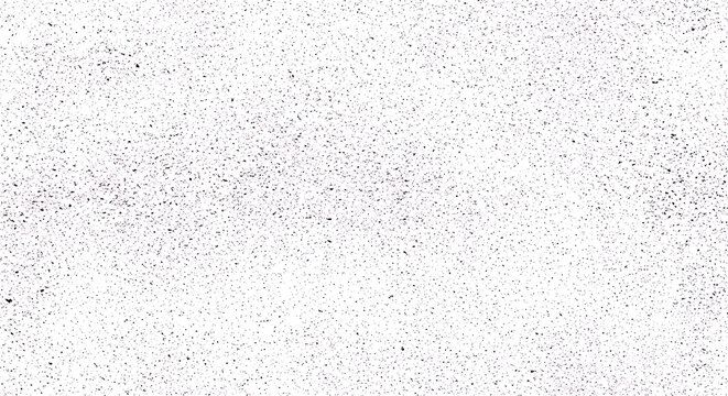White background with scattered small black speckles and dots image