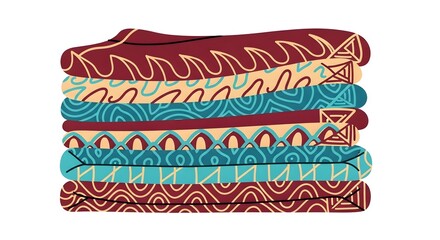 Colorful Decorative Hot Dogs with Artistic Patterns on Bun and Sausage