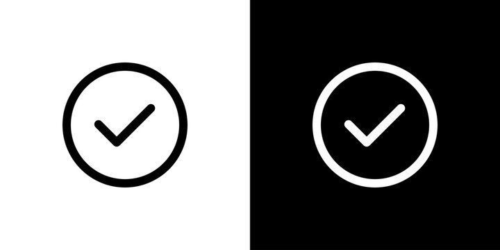 チェックマークのアイコン