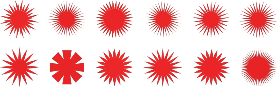 Approval checkmark, cancel cross, question mark, warning exclamation icons flat design