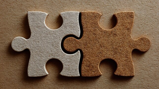 plurality. Mismatched puzzle piece forced into wrong geometric position, symbolic conflict with clean lines and negative space. wellbeing guides.