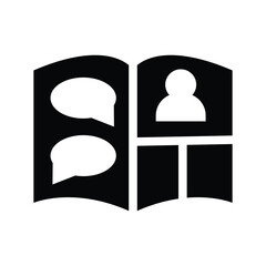 comic solid icon illustration vector graphic.eps