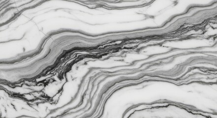 Fototapeta premium Marble Veins Texture Pattern Background - Abstract white and gray marble texture background with natural stone veins, perfect for graphic design and interior design