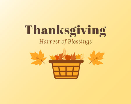 thanksgiving harvest of blessings celebration