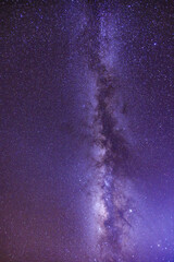 The Milky Way or Milky Way Galaxy is the galaxy that includes the Solar System, with the name describing the galaxy's appearance from Earth. Haleakalā National Park, Maui, Hawaii. October Stargazing