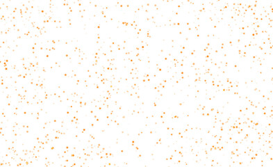 Gold confetti fall, Star shaped, transparent background 
